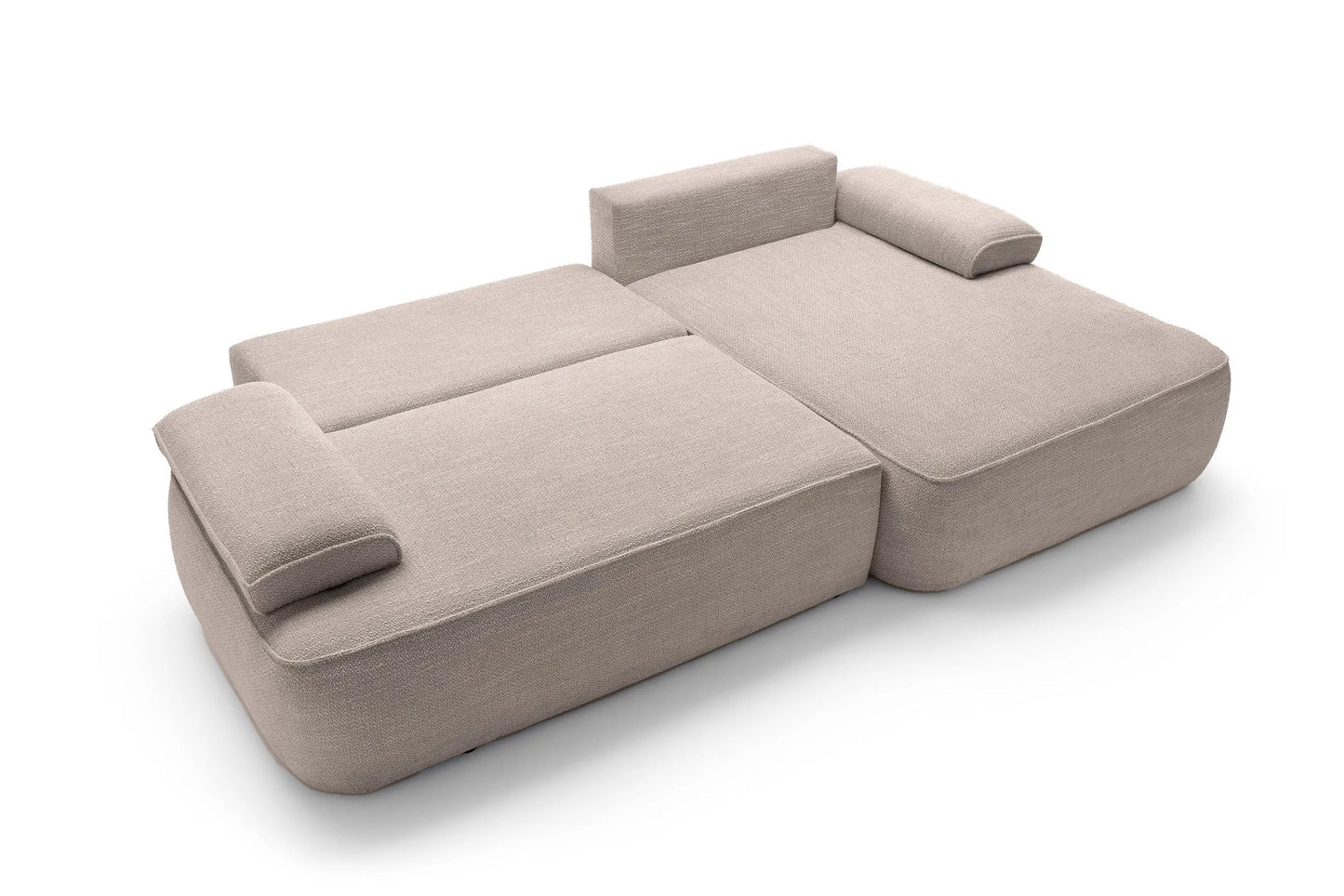 Kampinė sofa COLINA, smėlio ruda, Mora 34