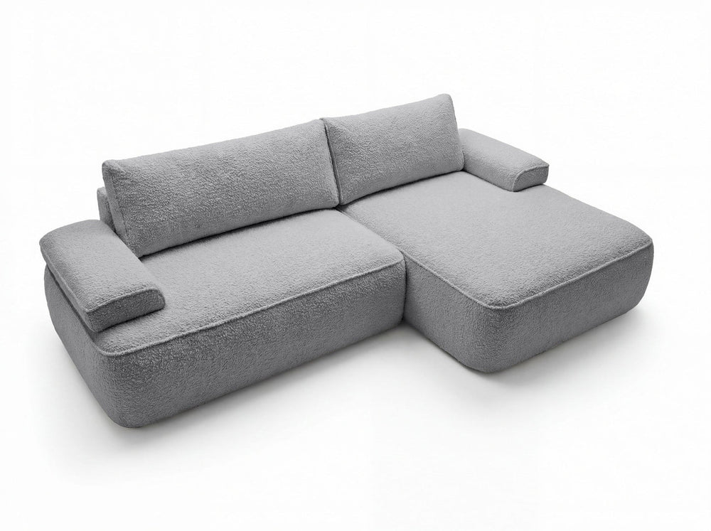 Kampinė sofa COLINA, pilka, Abriamo 06