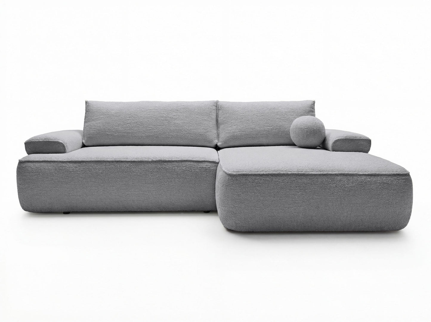 Kampinė sofa COLINA, pilka, Abriamo 06