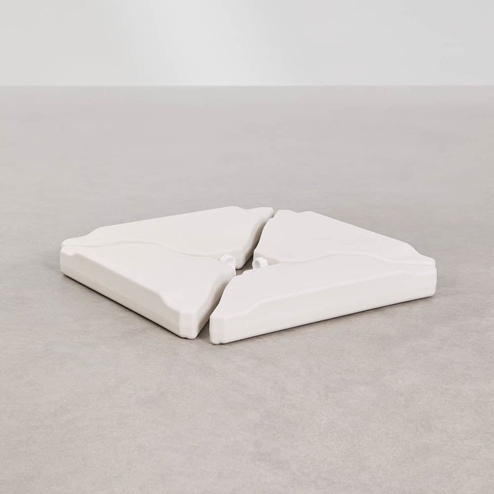 Parasol base ZARPOM, white