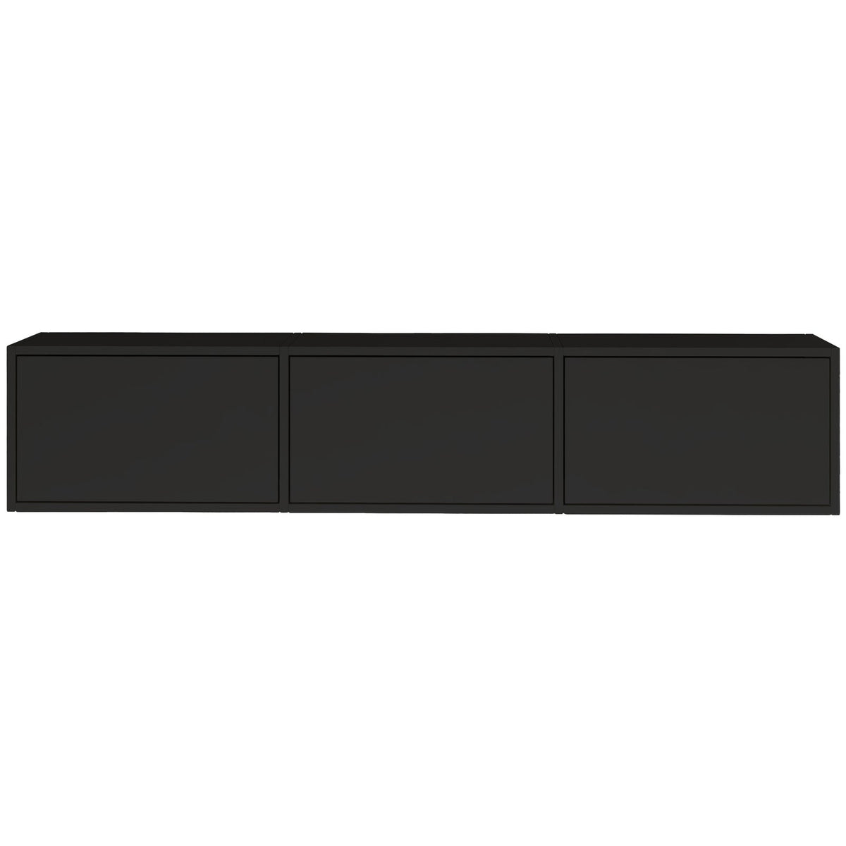 Pakabinama TV spintelė ZARI, juoda, 150 cm