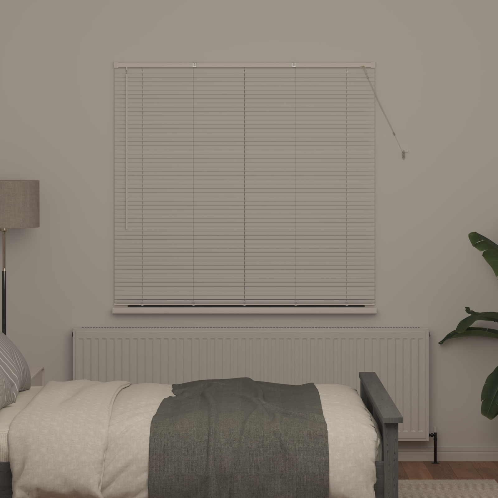 Venēciešu žalūzijas Balta 175 x 145 cm Alumīnijs