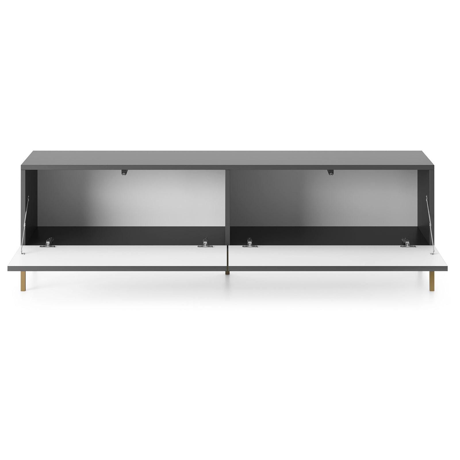 TV staliukas LAMMELO, juodas, 140 cm