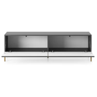 TV staliukas LAMMELO, juodas, 140 cm