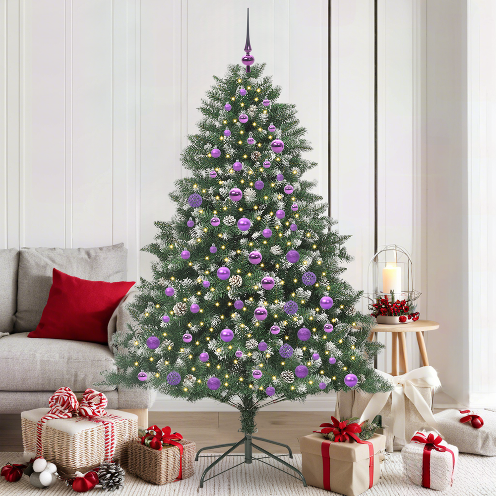 Artificial Christmas Tree EVERGREEN MOON, with 300 LED Green 126 x 126 x 180 cm.