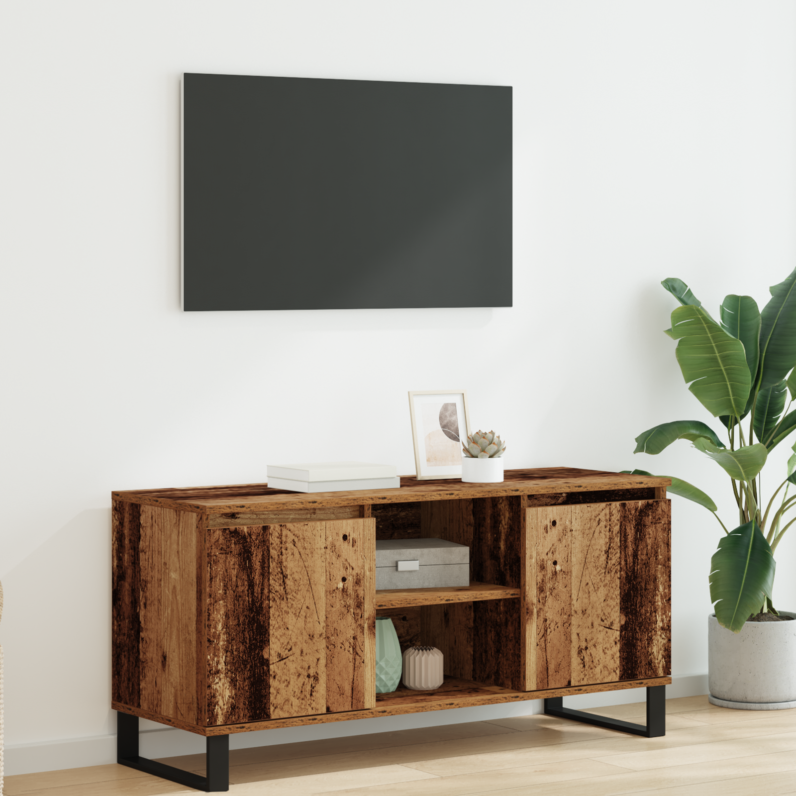 Televizoriaus spintelė Senovinis medis 104 x 35 x 50 cm
