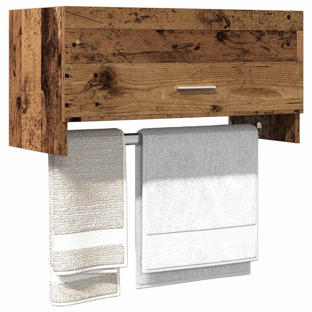 Spinta Old Wood 70x32,5x35 cm Engineered Wood