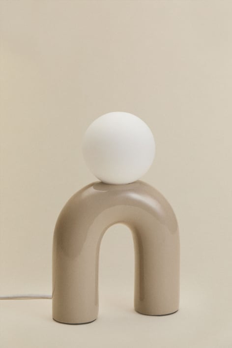 KORAERO bedside table 50x50 cm, tempered glass