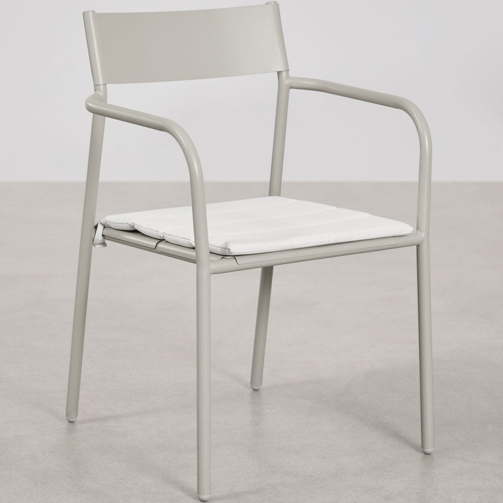 Stackable outdoor chair TOSSA, avocado