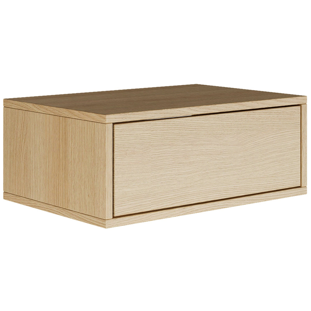 Pakabinama naktinė spintelė ZARI, ąžuolas, 50 cm, 2