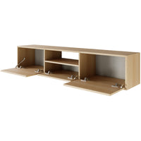 TV staliukas FRAMME, ąžuolo, 150 cm