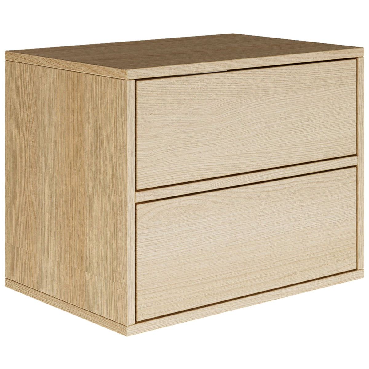 Pakabinama naktinė spintelė ZARI, ąžuolas, 50 cm