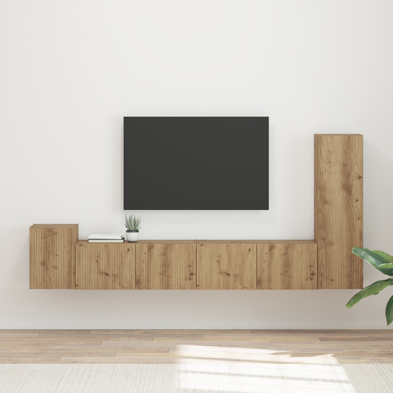 TV skapīšu komplekts 3 gab. Amatnieku ozols