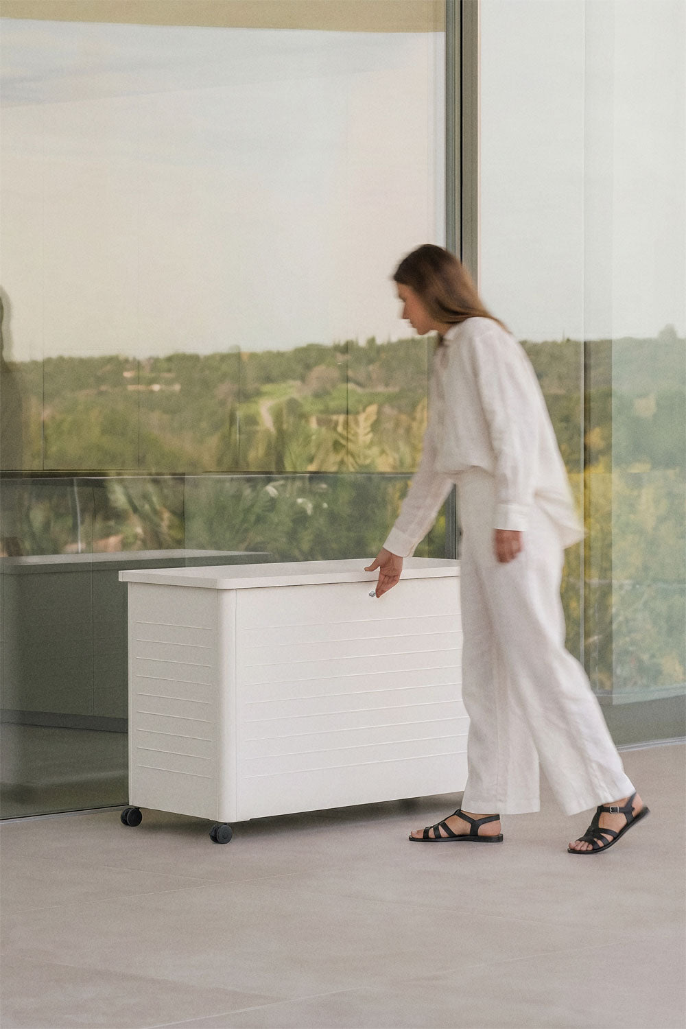 Storage box ARKIVO, white (1 pc)