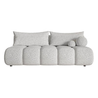 Sofa-lova ELIN mini baltame fone, pilka