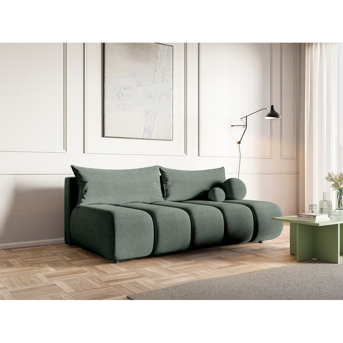 Sofos-lovos ELIN mini porankio detalė