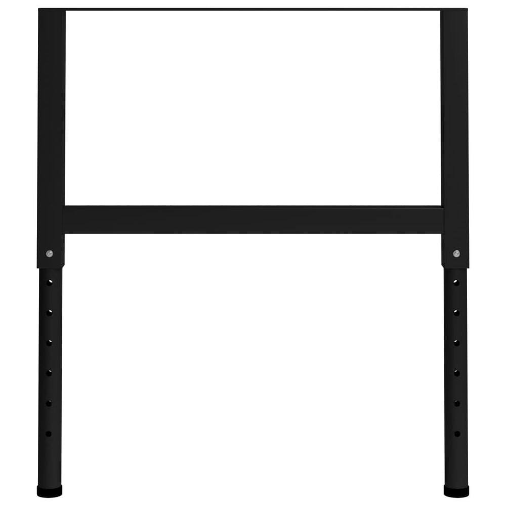 Darbastalio rėmai, 2vnt., juodi, 85x(69 - 95,5)cm, metalas - Namų Idėja