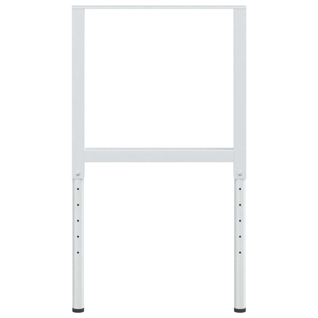 Darbastalio rėmai, 2vnt., pilki, 55x(69 - 95,5)cm, metalas - Namų Idėja