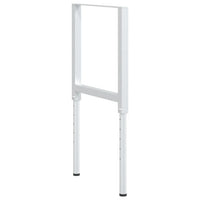 Darbastalio rėmai, 2vnt., pilki, 55x(69 - 95,5)cm, metalas - Namų Idėja