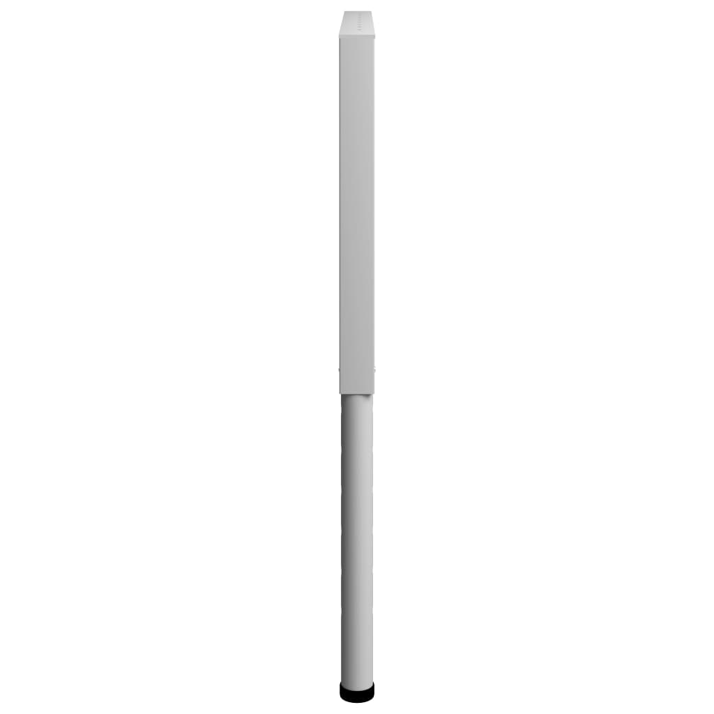 Darbastalio rėmai, 2vnt., pilki, 85x(69 - 95,5)cm, metalas - Namų Idėja