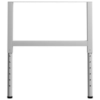 Darbastalio rėmai, 2vnt., pilki, 85x(69 - 95,5)cm, metalas - Namų Idėja