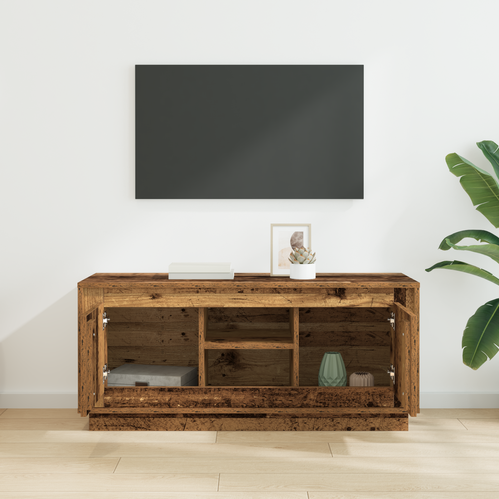 Televizoriaus spintelė Senovinis medis 102 x 35 x 45 cm