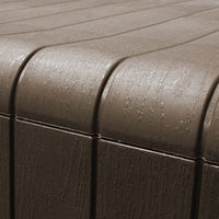 Dėžė pagalvėlėms, rudos spalvos, 117x45,5x57,5cm, 270l - Namų Idėja