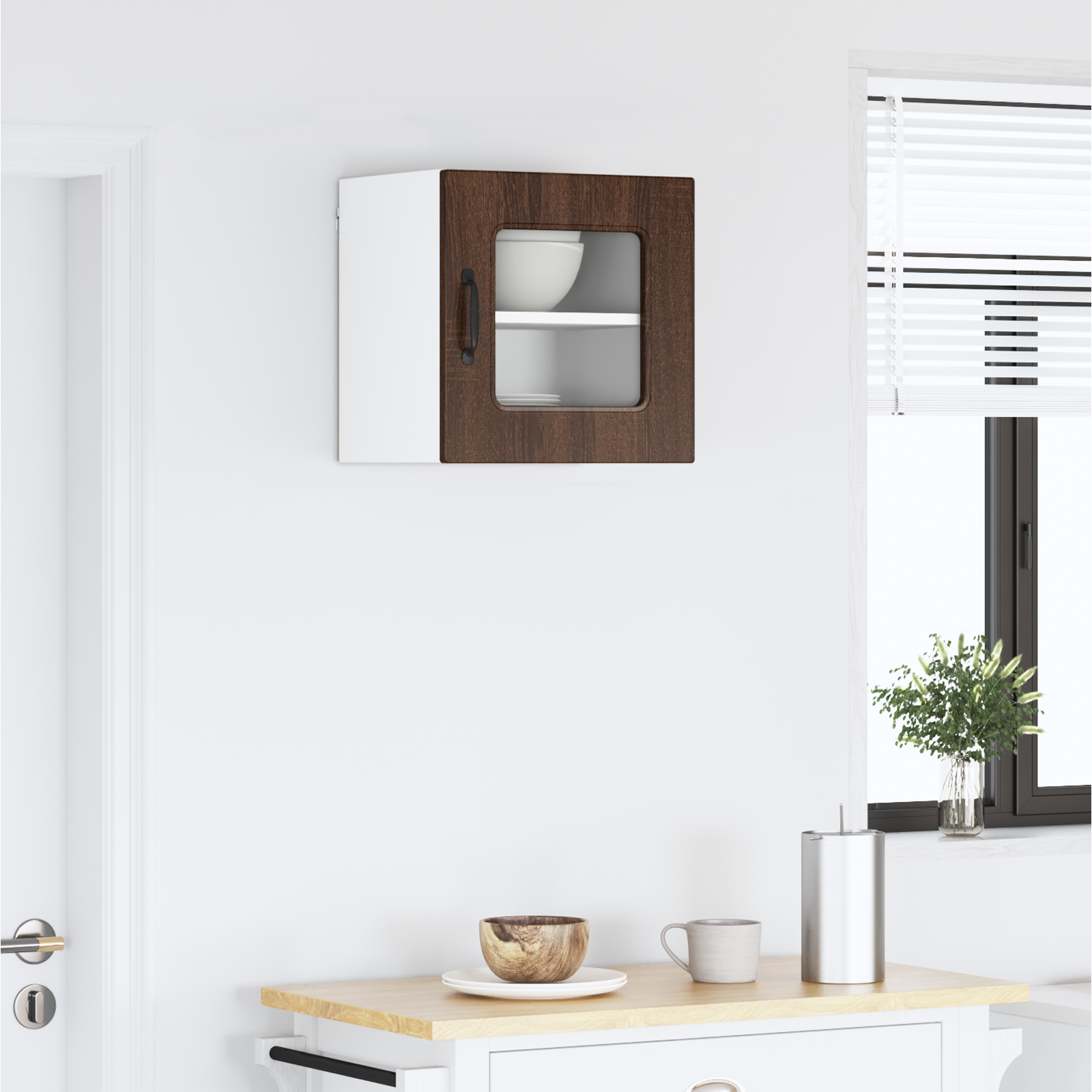 Virtuvės sieninė spintelė Rudas ąžuolas 40 x 31 x 40 cm