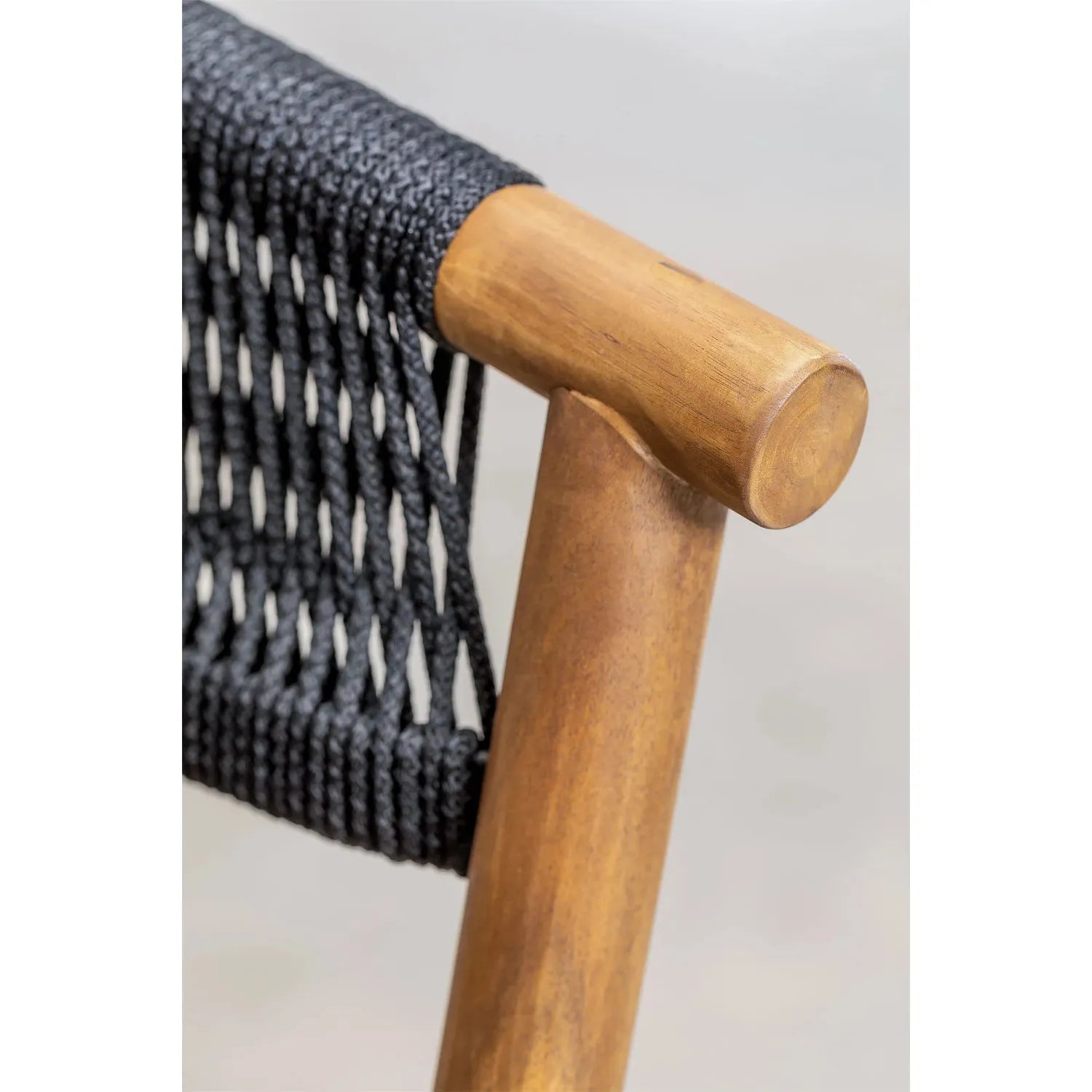 Kėdė Tenay Supreme, akacijos mediena, juoda