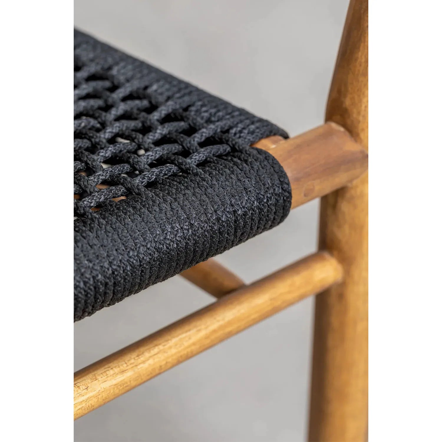 Kėdė Tenay Supreme, akacijos mediena, juoda