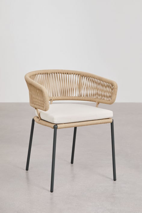 Āra kafijas galdiņš RONDO, 35 cm, tumši pelēks