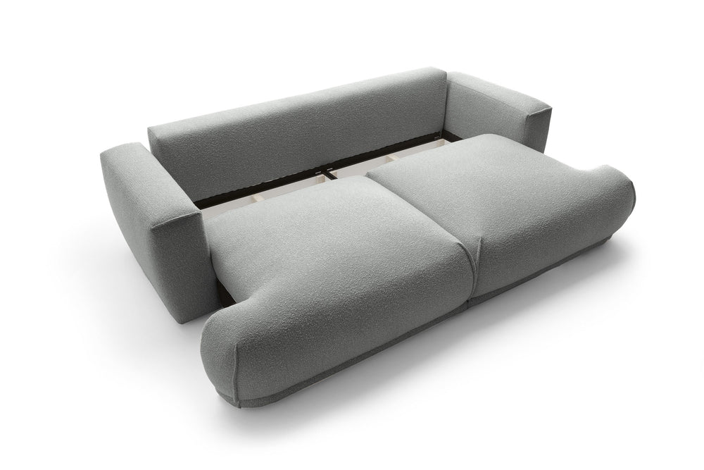 Sofa DELTA su miego funkcija, pelenų pilka