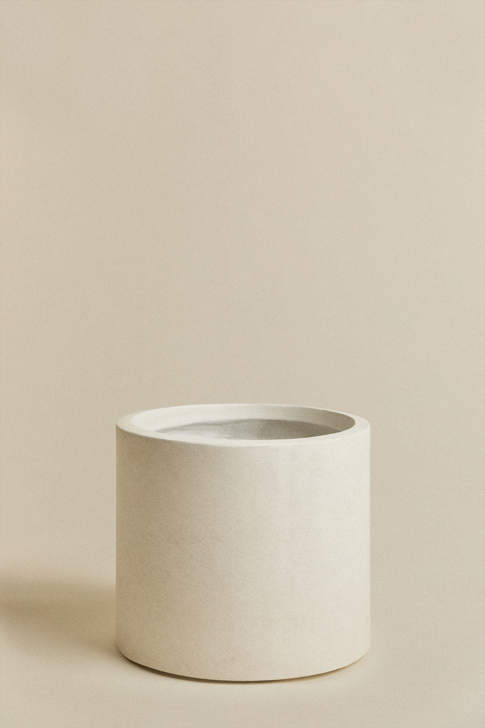 Betono vazonas AUREVA, balta, Ø30 cm