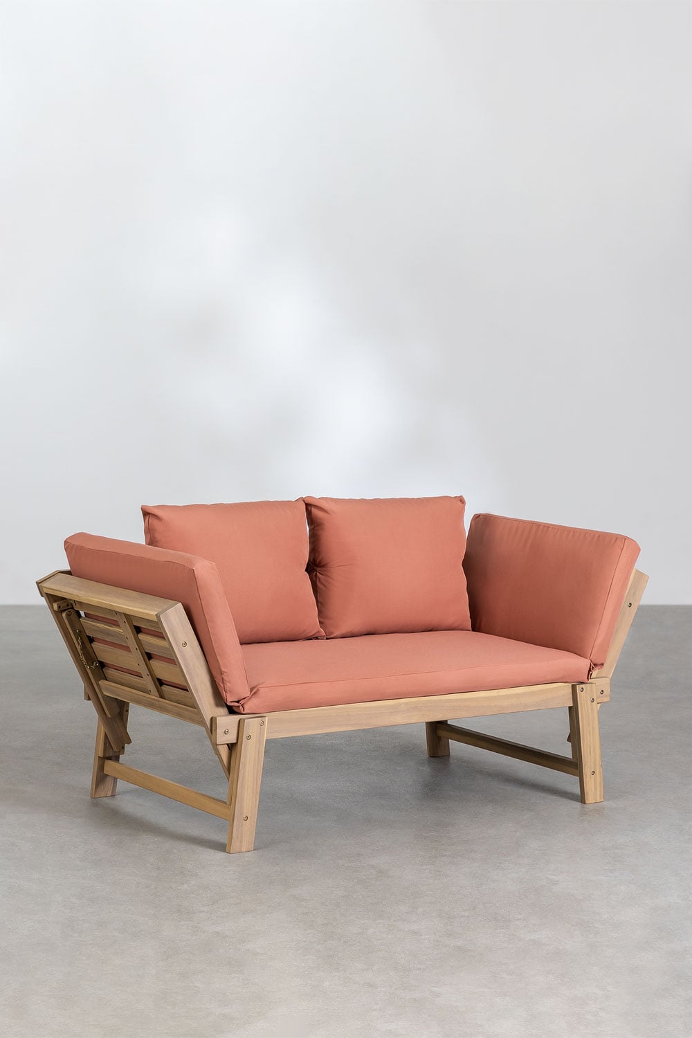 Sofa DIVANO, terracotta red