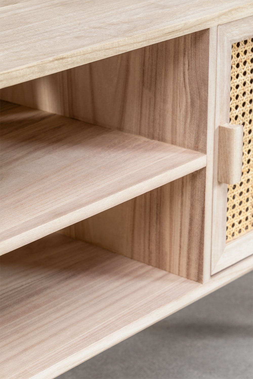 TV spintelė RELDU DANDIA, paulovnija+ratanas