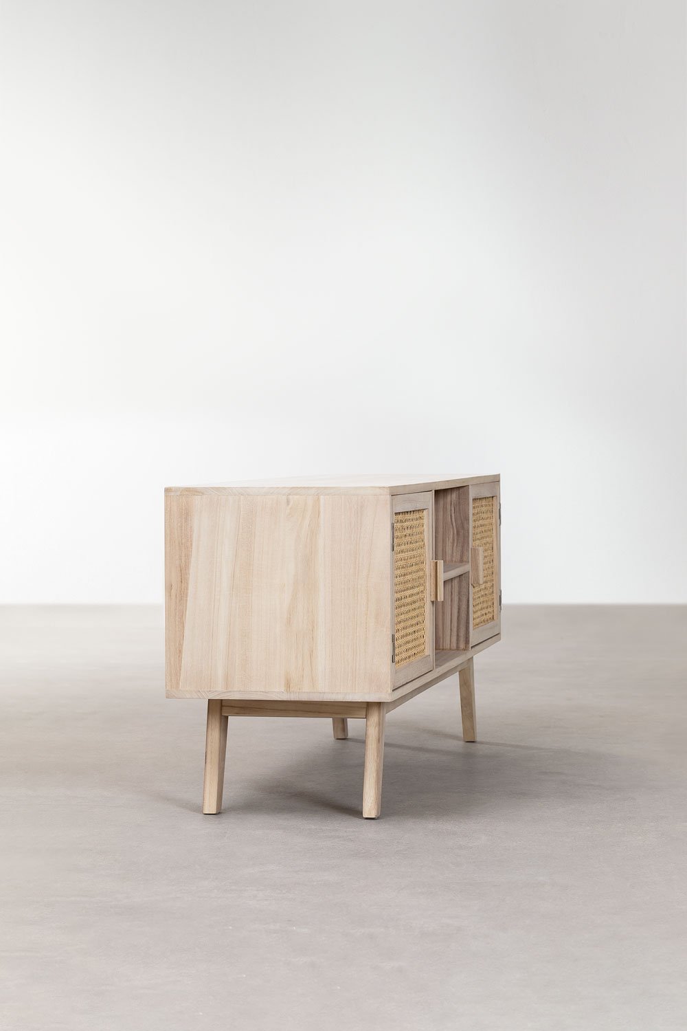 TV spintelė RELDU DANDIA, paulovnija+ratanas