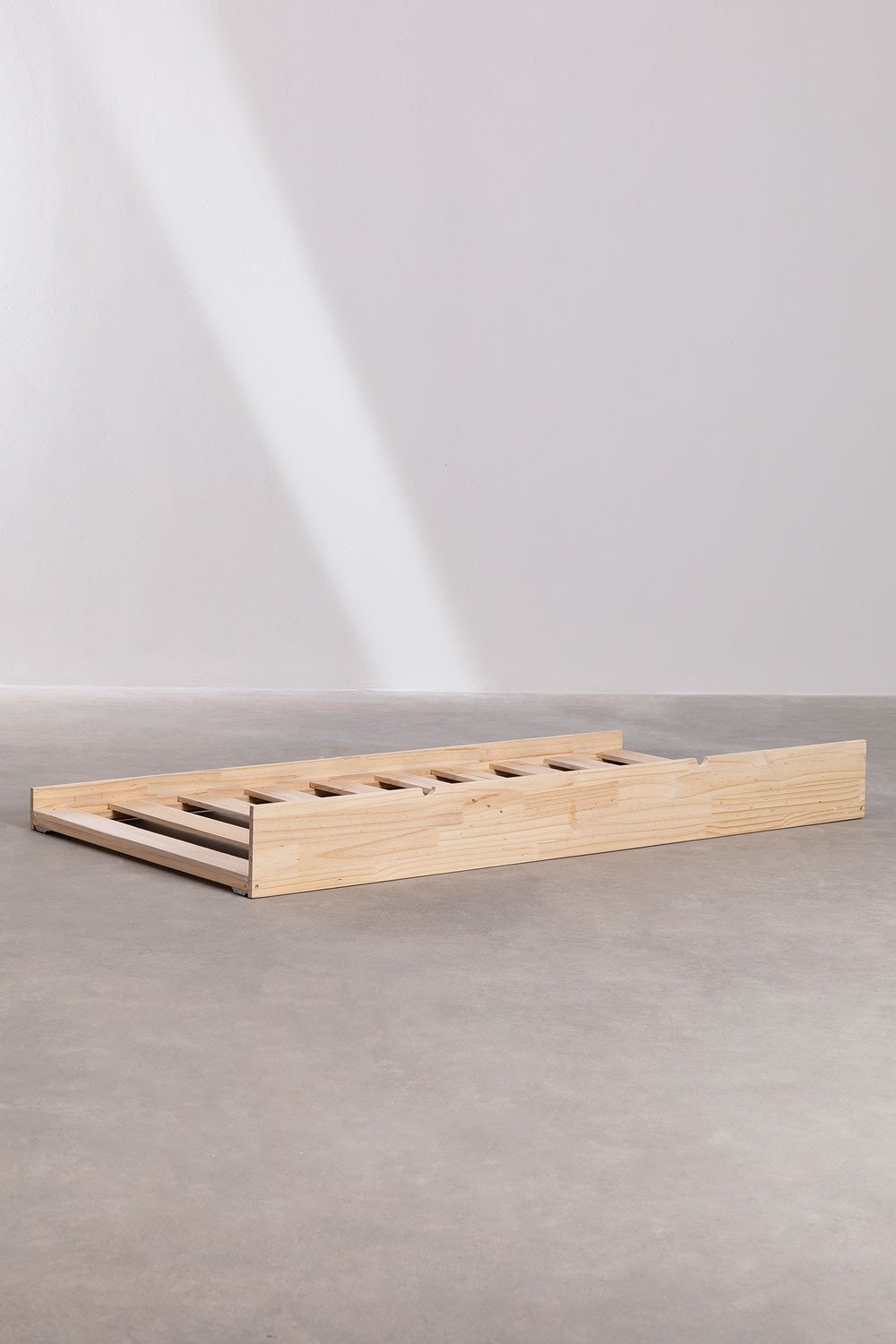 Medinė, dviaukštė lova COALA, 90 cm., pušies mediena