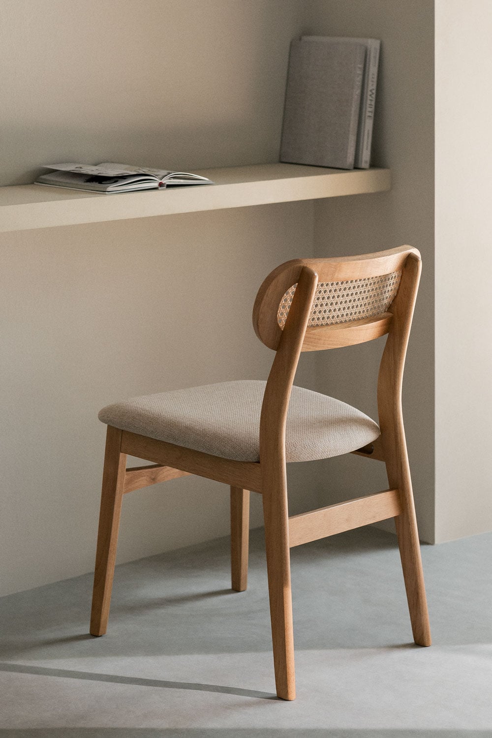 Dining chair LEIVE, black color