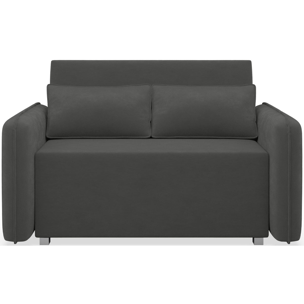 Sofa-lova DUELIA, grafito šenilas