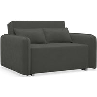 Sofa-lova DUELIA, grafito šenilas