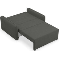 Sofa-lova DUELIA, grafito šenilas