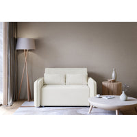Sofa-lova DUELIA, kreminė šenilas