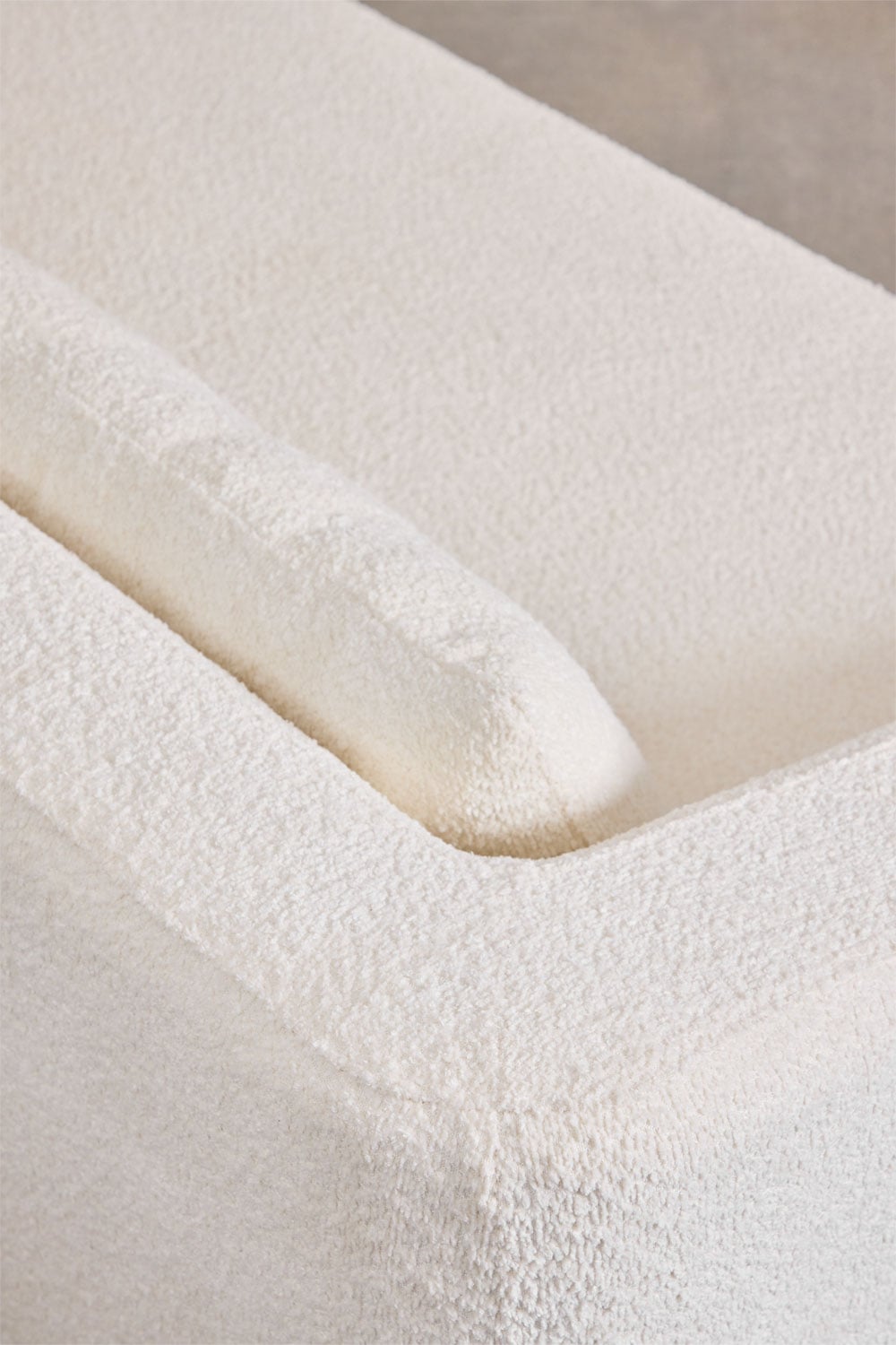 Dvievietė sofa DALILA su miegama funkcija, balta spalva