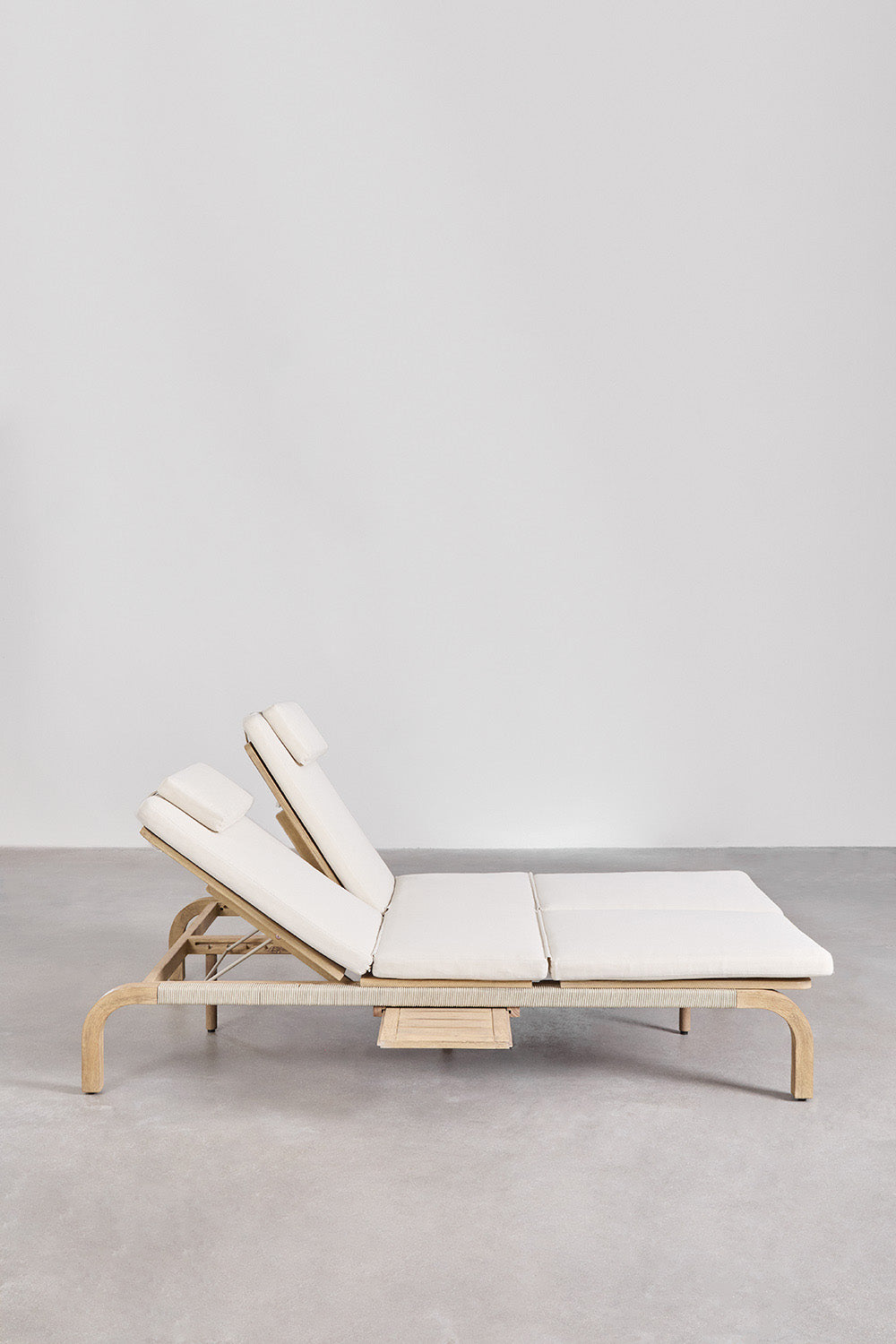 Dvigubas gultas DEXTER, balta (2 var.)