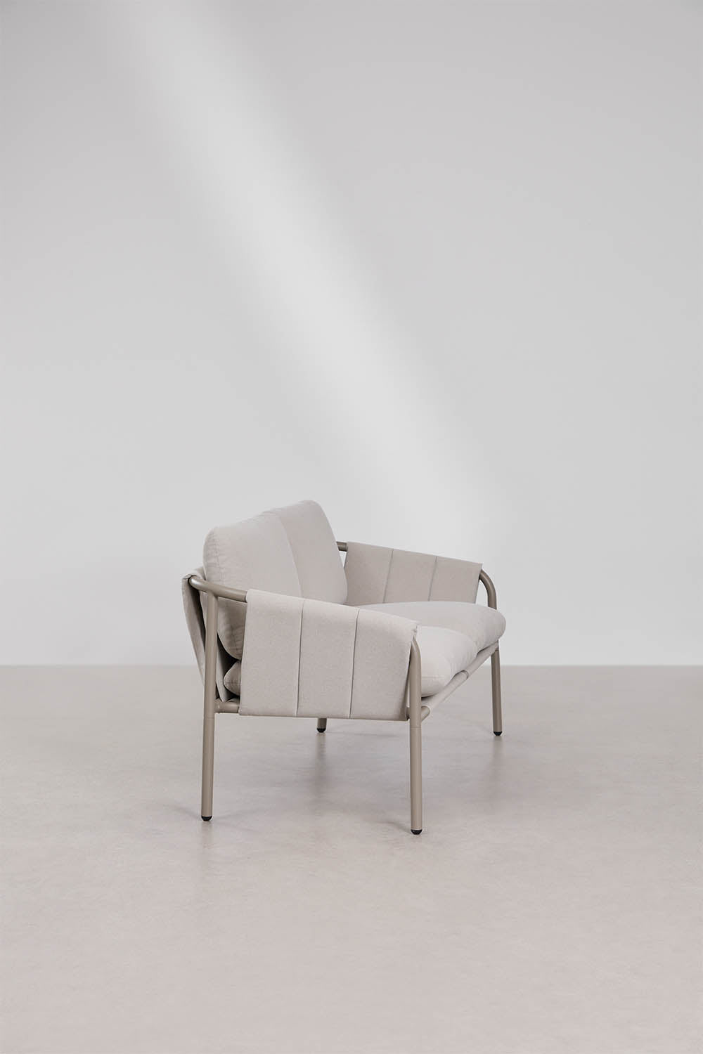 Dvivietė lauko sofa ZUNIKA, mokos ruda