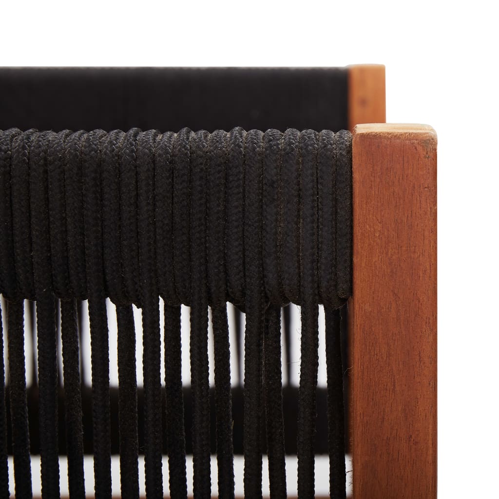 Dvivietė sodo sofa, akacijos medienos masyvas - Namų Idėja