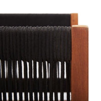 Dvivietė sodo sofa, akacijos medienos masyvas - Namų Idėja