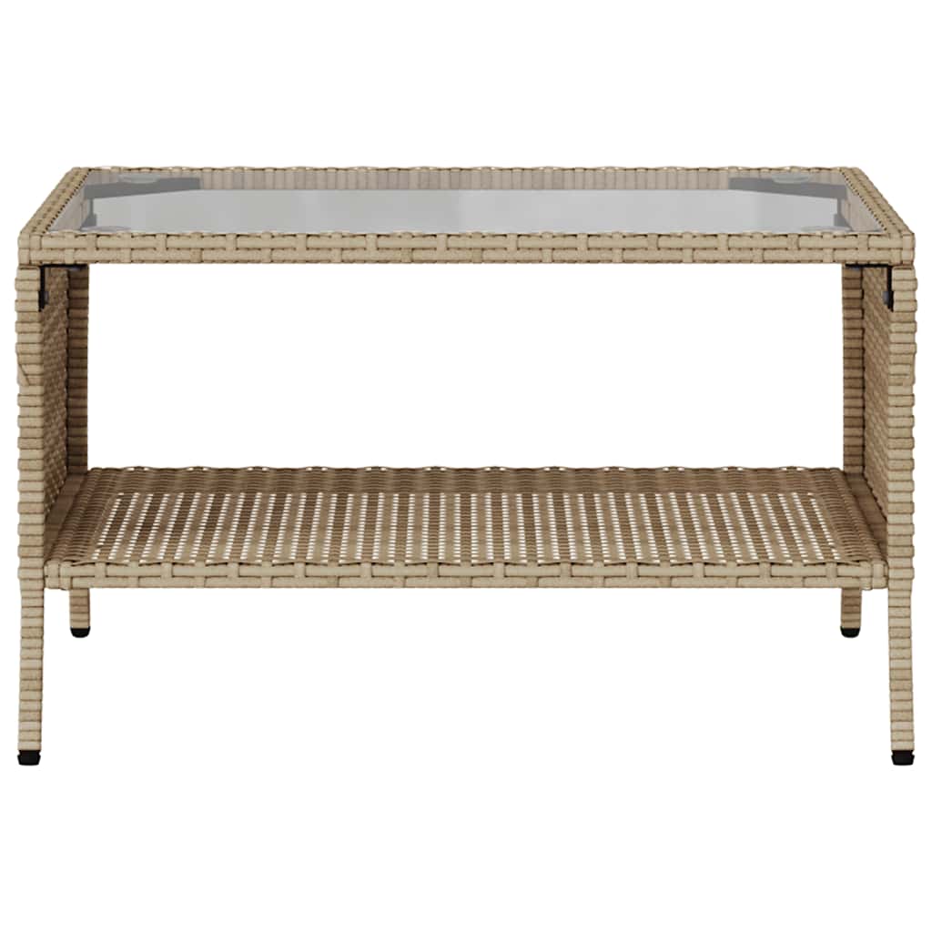 Dvivietė sodo sofa su staliuku ir pagalvėlėmis, smėlio spalvos - Namų Idėja