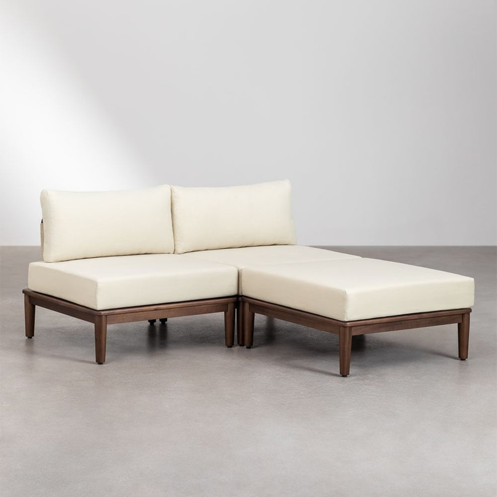 Sofa MODENA, 2-seater with ottoman