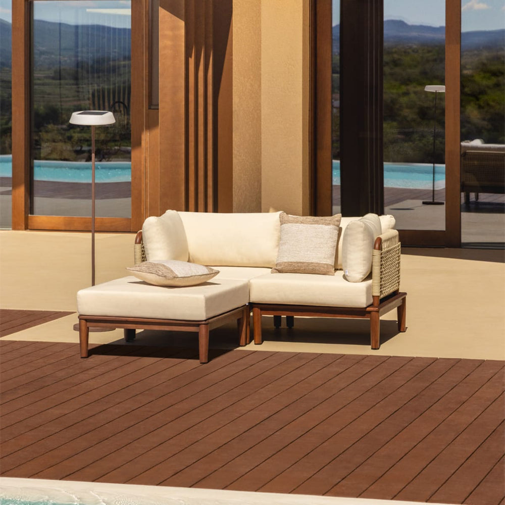 Sofa MODENA with pouffe, 2-piece
